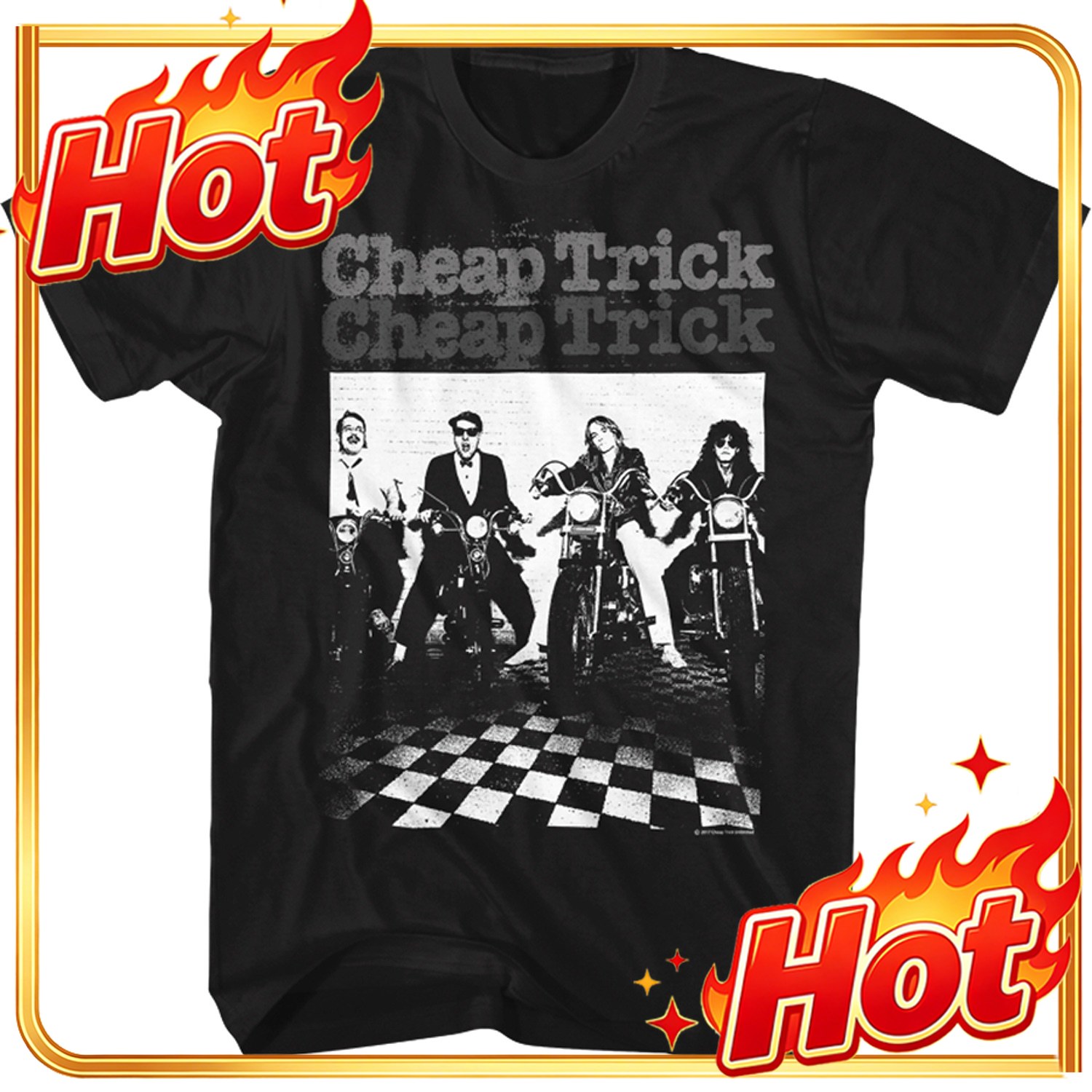 Poster Men Fashion - Kaos Custom Top Classic Legend Rock