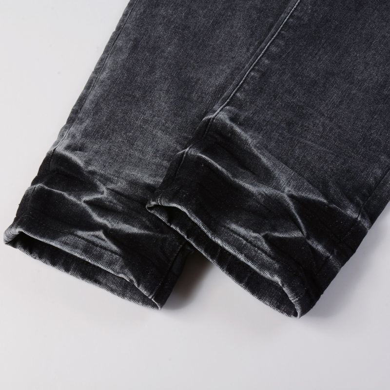 Men'S Fashion Grey Jeans - Celana Jeans Pria Model Slim Fit