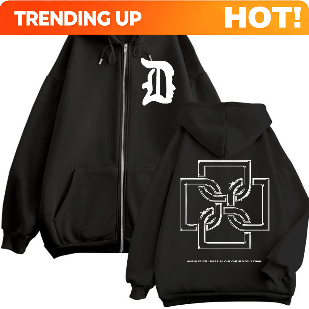 Mens Fashion Zip Up Hoodies - Hoodie Zipper Grafis Logo Rapper Duki