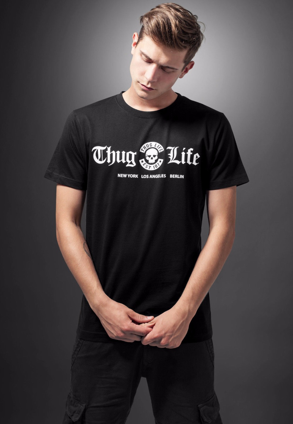 Men'S Fashion New York - 2019 Fashion 100% Kapas Lengan Pendek
