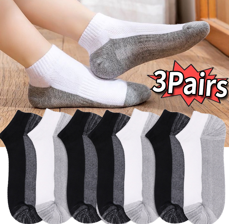 Socks Ankle Men - Kaos Kaki Pendek Tipis Musim Panas