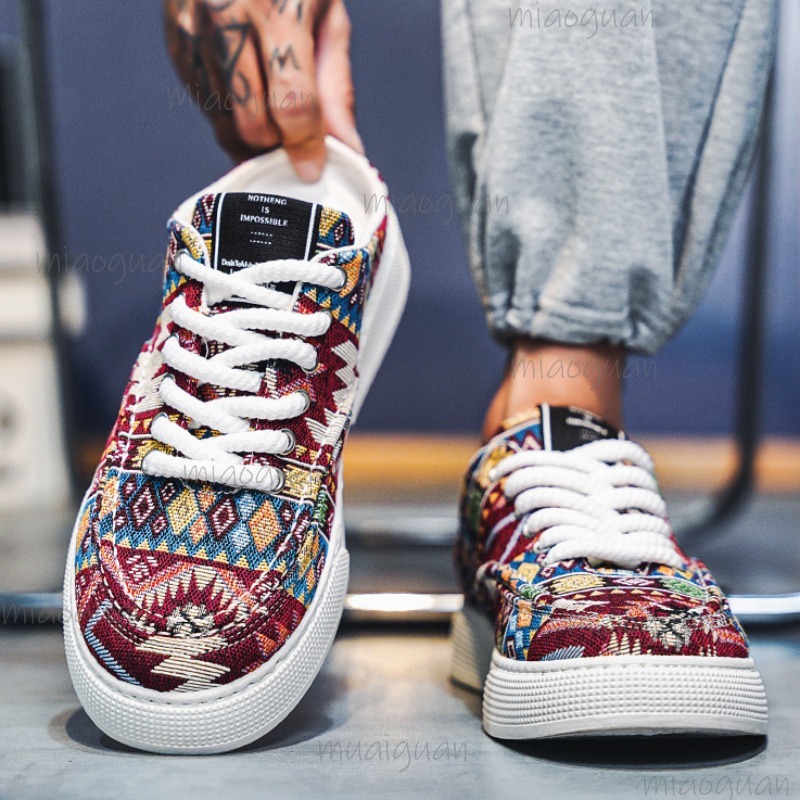 Mens Fashion Trainers - Sepatu Kanvas Pria Fashion Sandal Kasual