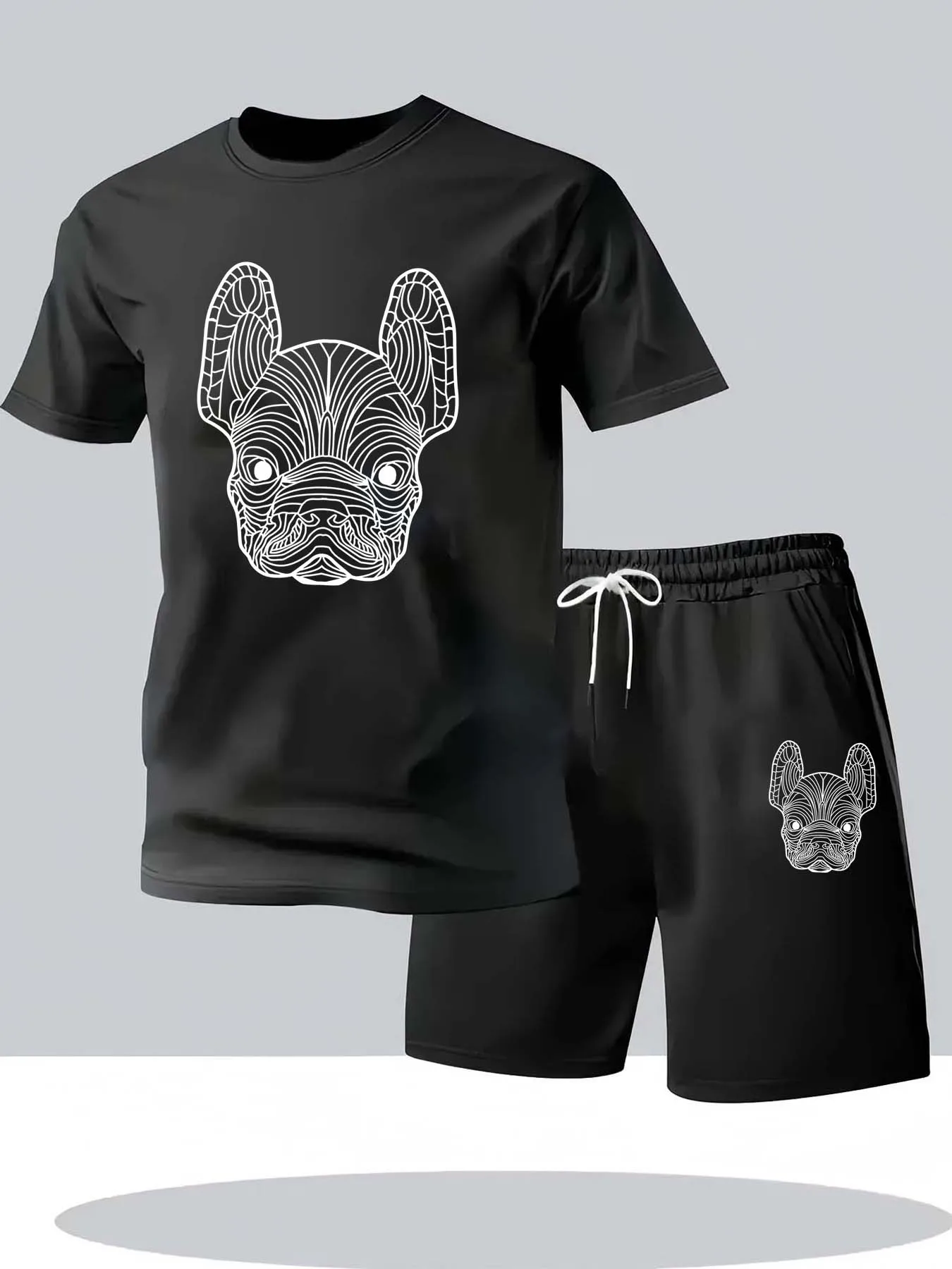 Men'S Fashion Videos - Setelan Kaos Lengan Pendek dan Celana