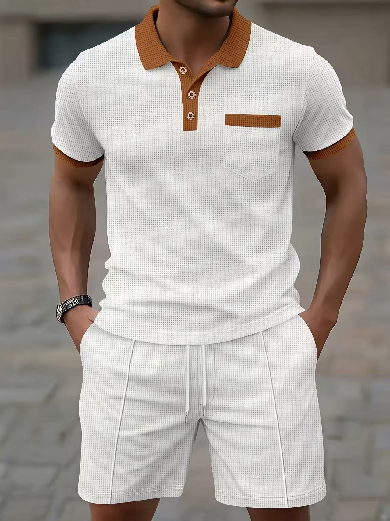 Men'S Fashion Videos - Setelan kaos polo lengan pendek musim