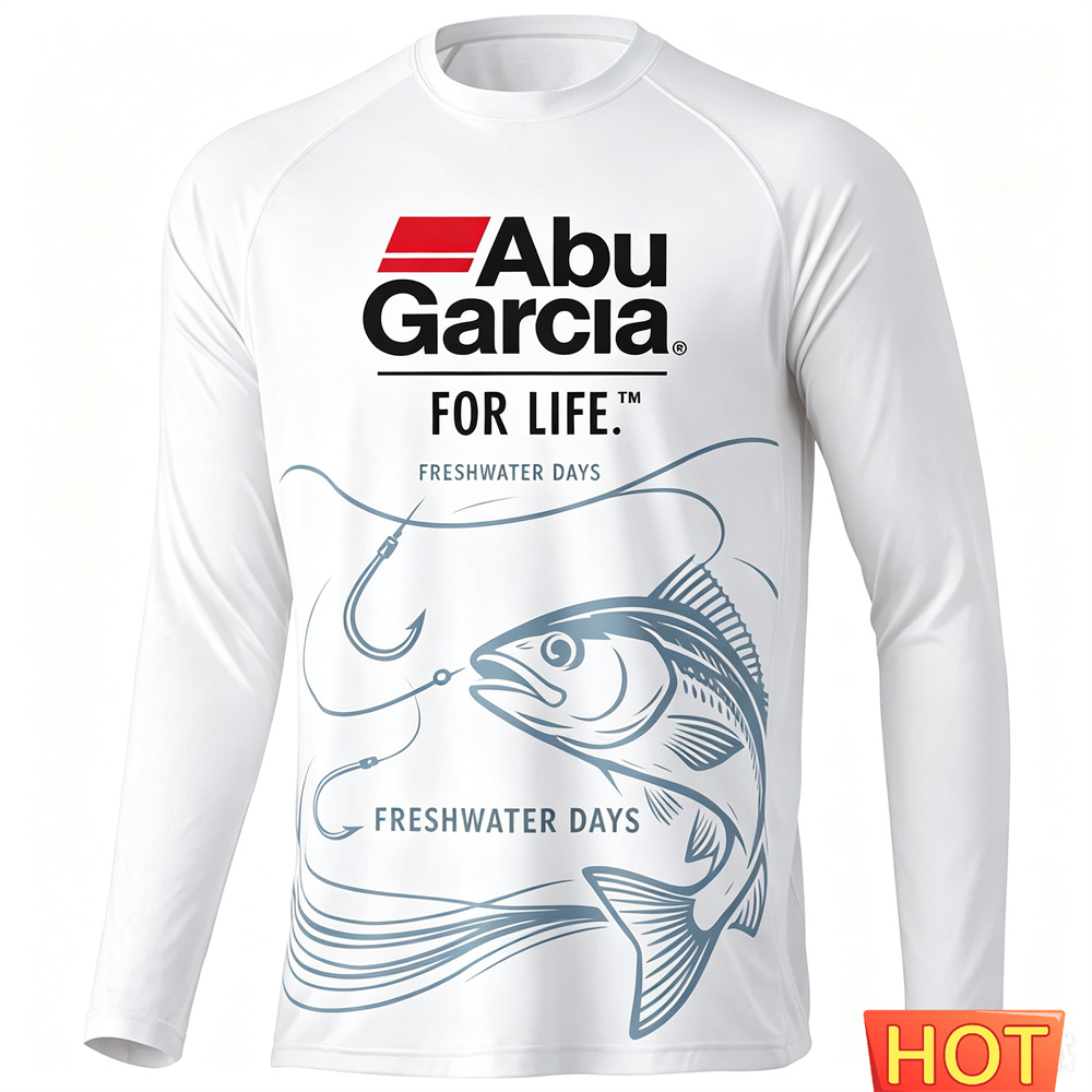 Men'S Fashion T Shirts - Kaos Pria Lengan Panjang untuk Memancing
