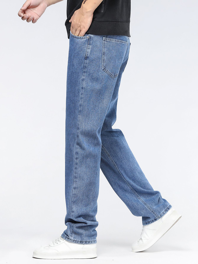 Celana Jeans Baggy Pria Gaya K - Men'S Fashion Grey Jeans ulasan dan harga