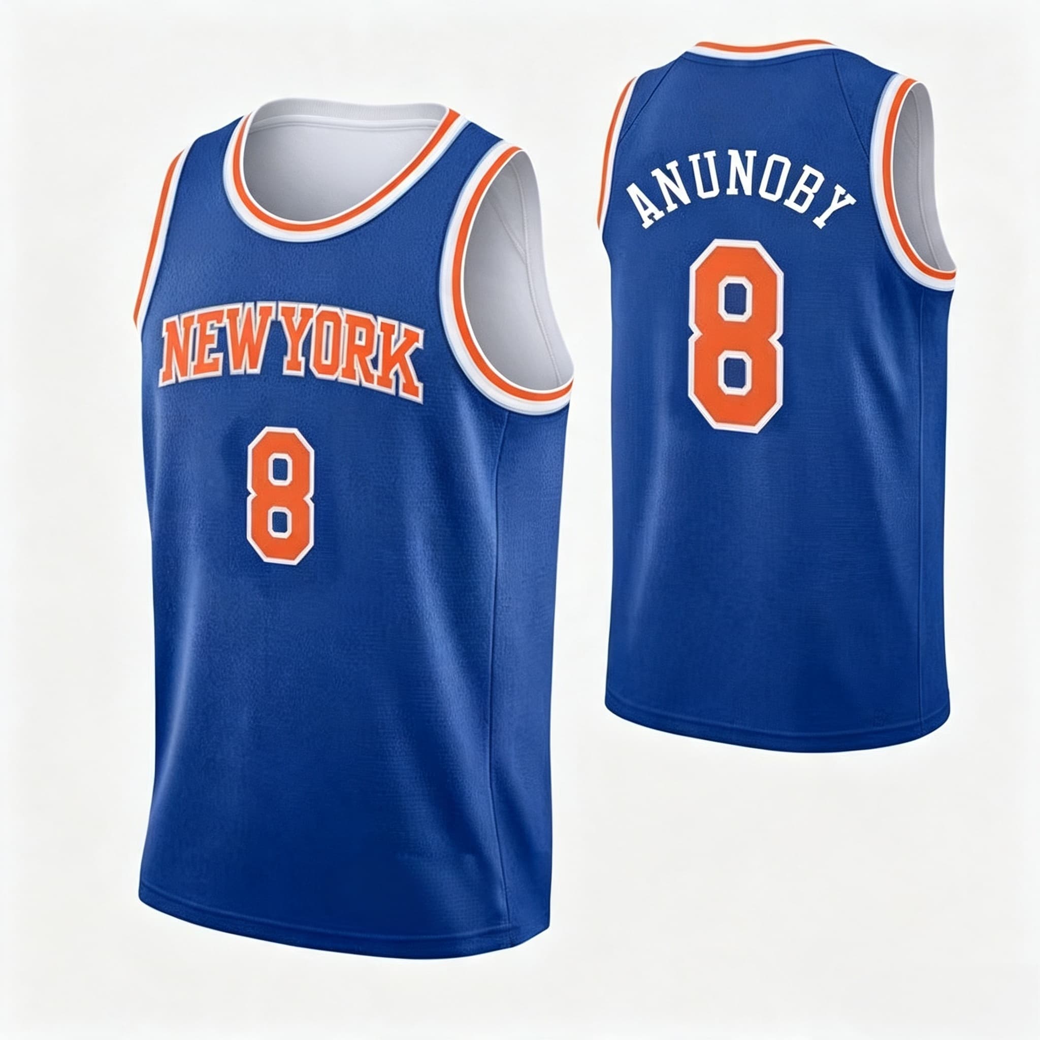 Men Anunoby # 8 Jersey Basket  - Men'S Fashion New York ulasan dan harga