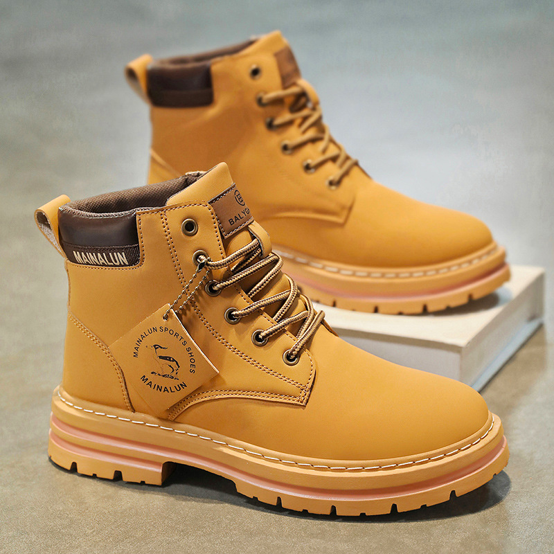 Sepatu Boots Pria Klasik High  - Men'S Fashion News ulasan dan harga