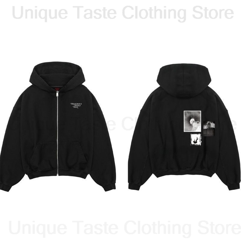 Jackson Wang MAGICMAN 2 Hoodie - Mens Fashion Zip Up Hoodies ulasan dan harga