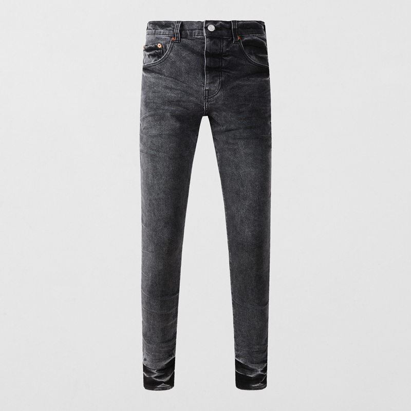Celana Jeans Pria Model Slim F - Men'S Fashion Grey Jeans ulasan dan harga