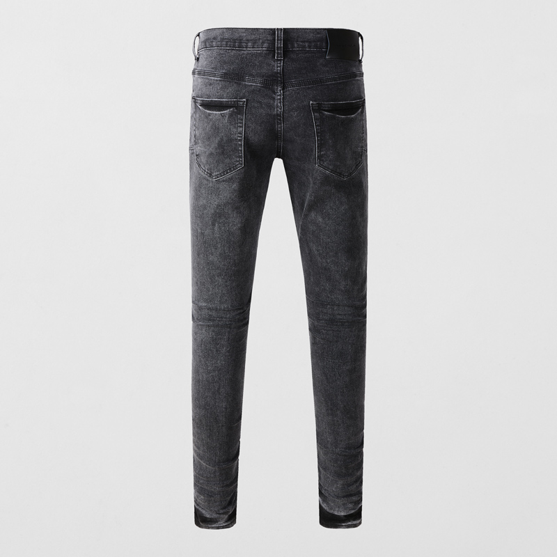 Celana Jeans Pria Model Slim F - Men'S Fashion Grey Jeans ulasan dan harga