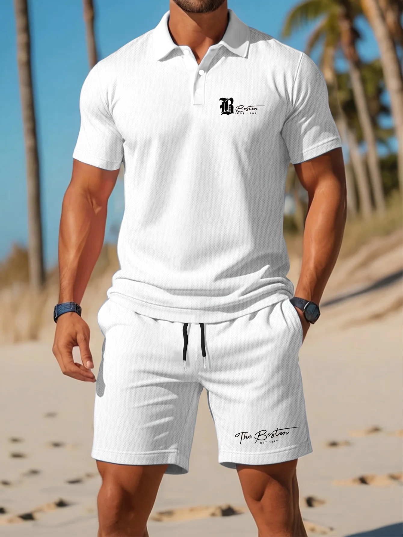 Setelan Kaos Polo Pria Baru Mu - Mens Fashion Clothes ulasan dan harga