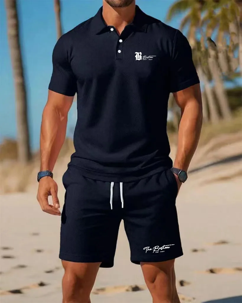 Setelan Kaos Polo Pria Baru Mu - Mens Fashion Clothes ulasan dan harga