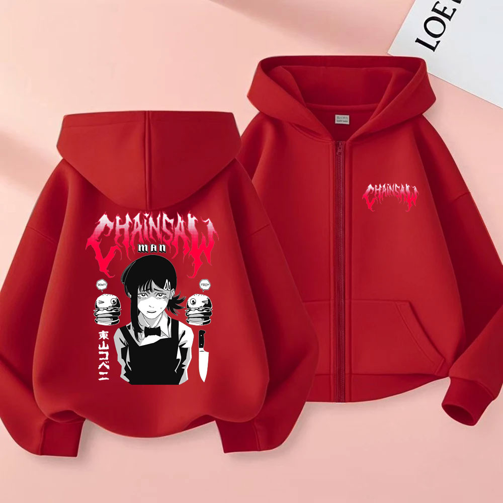 Hoodie Zipper Grafis Anime Cha - Mens Fashion Zip Up Hoodies ulasan dan harga