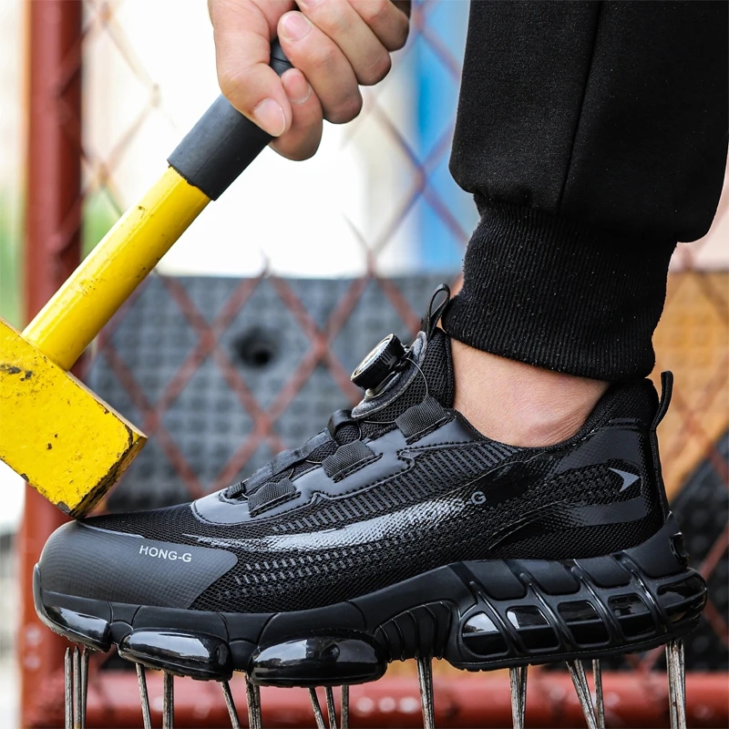 Sepatu Bot Kerja dengan Sol Pu - Mens Fashion Trainers ulasan dan harga