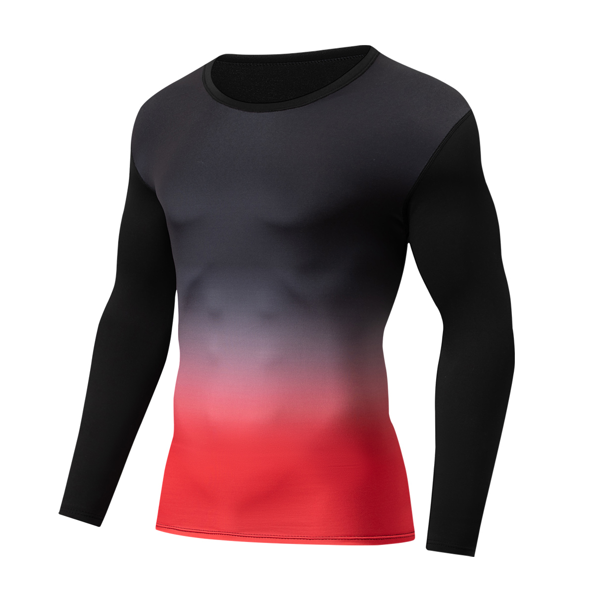 1/2 Potong Kaos Lengan Panjang - Men'S Fashion T Shirts ulasan dan harga