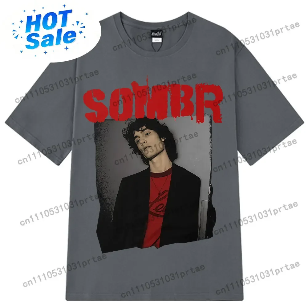 Singer SOMBR Kaus Vintage Fash - Poster Men Fashion ulasan dan harga