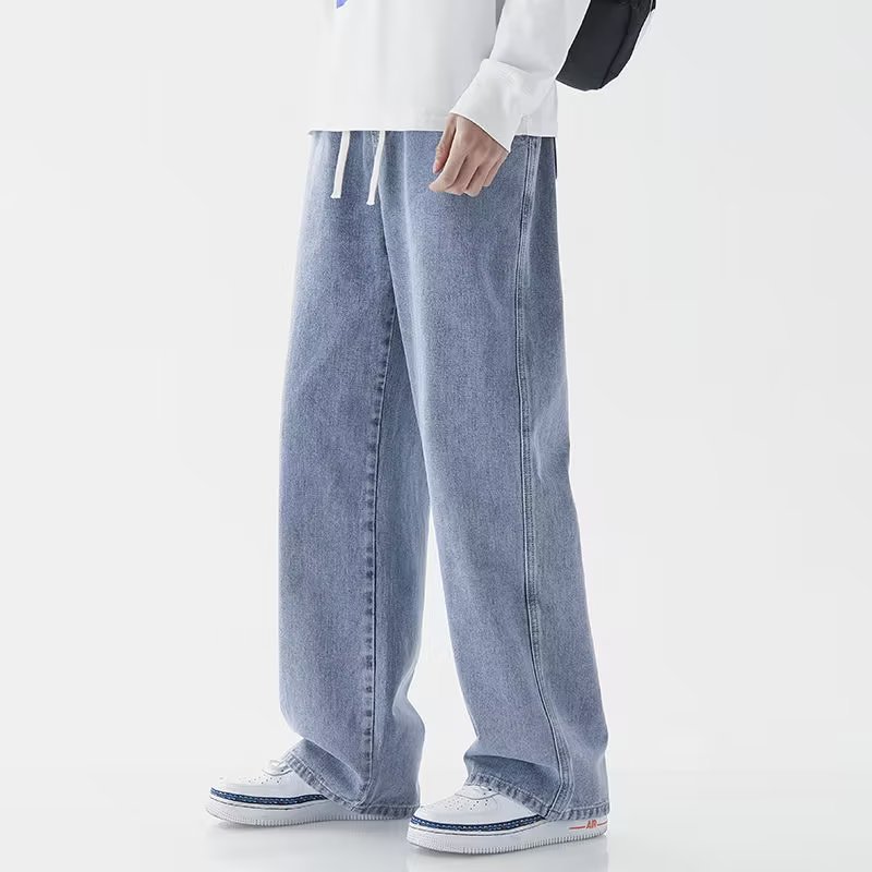 Celana Jeans Pria Kasual Model - Men'S Fashion Grey Jeans ulasan dan harga