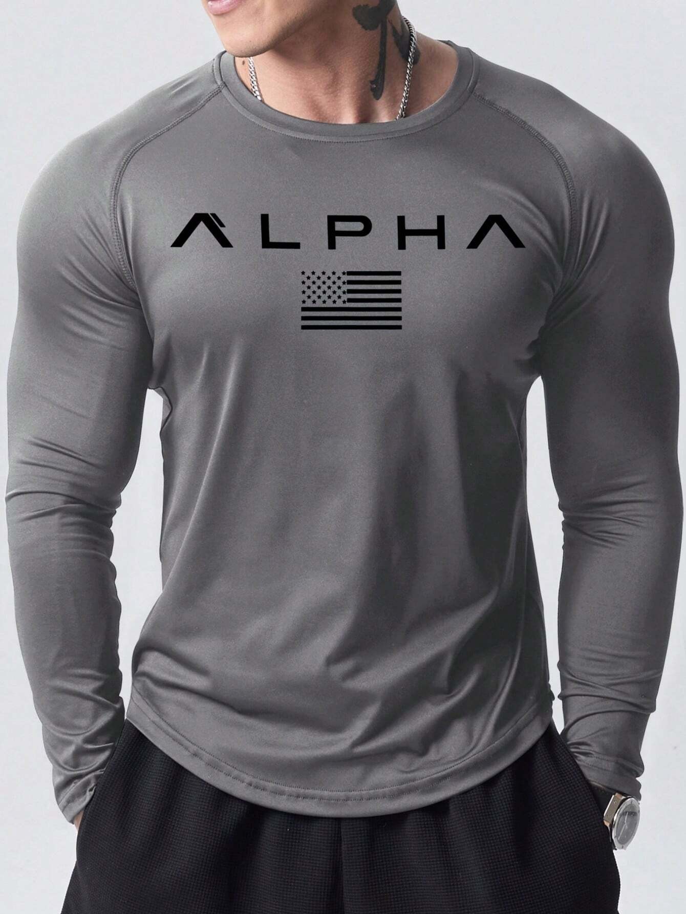 Kaos lengan panjang pria baru  - Mens Fashion Clothes ulasan dan harga