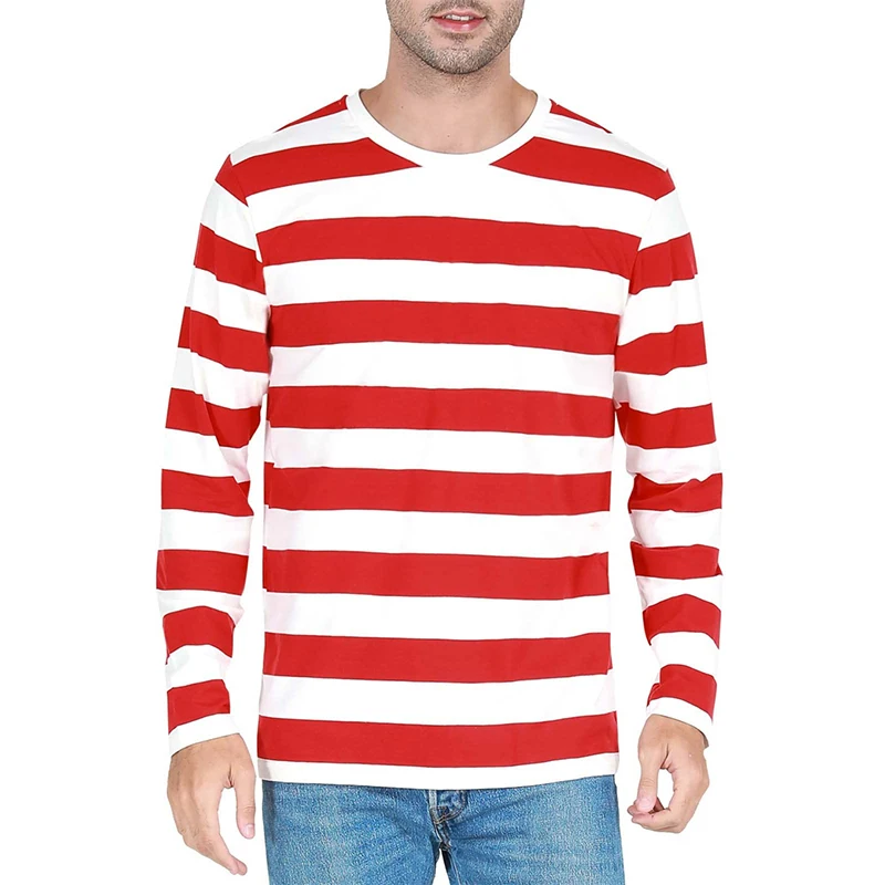 Kaos Lengan Panjang Pria denga - Mens Fashion Clothes ulasan dan harga
