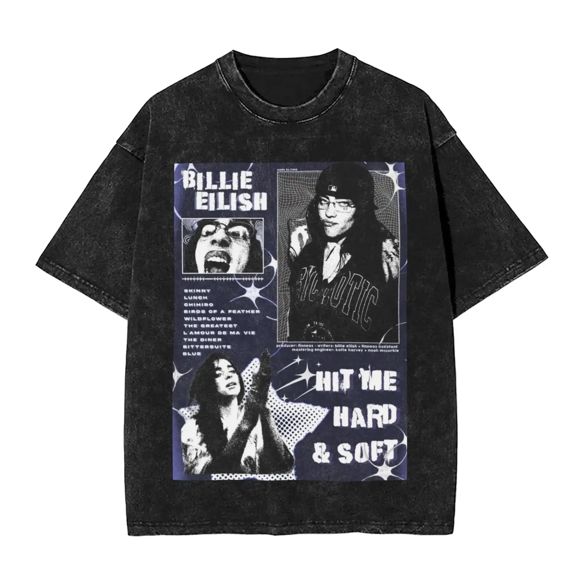 Kaos Kustomisasi Billie Eilish - Poster Men Fashion ulasan dan harga