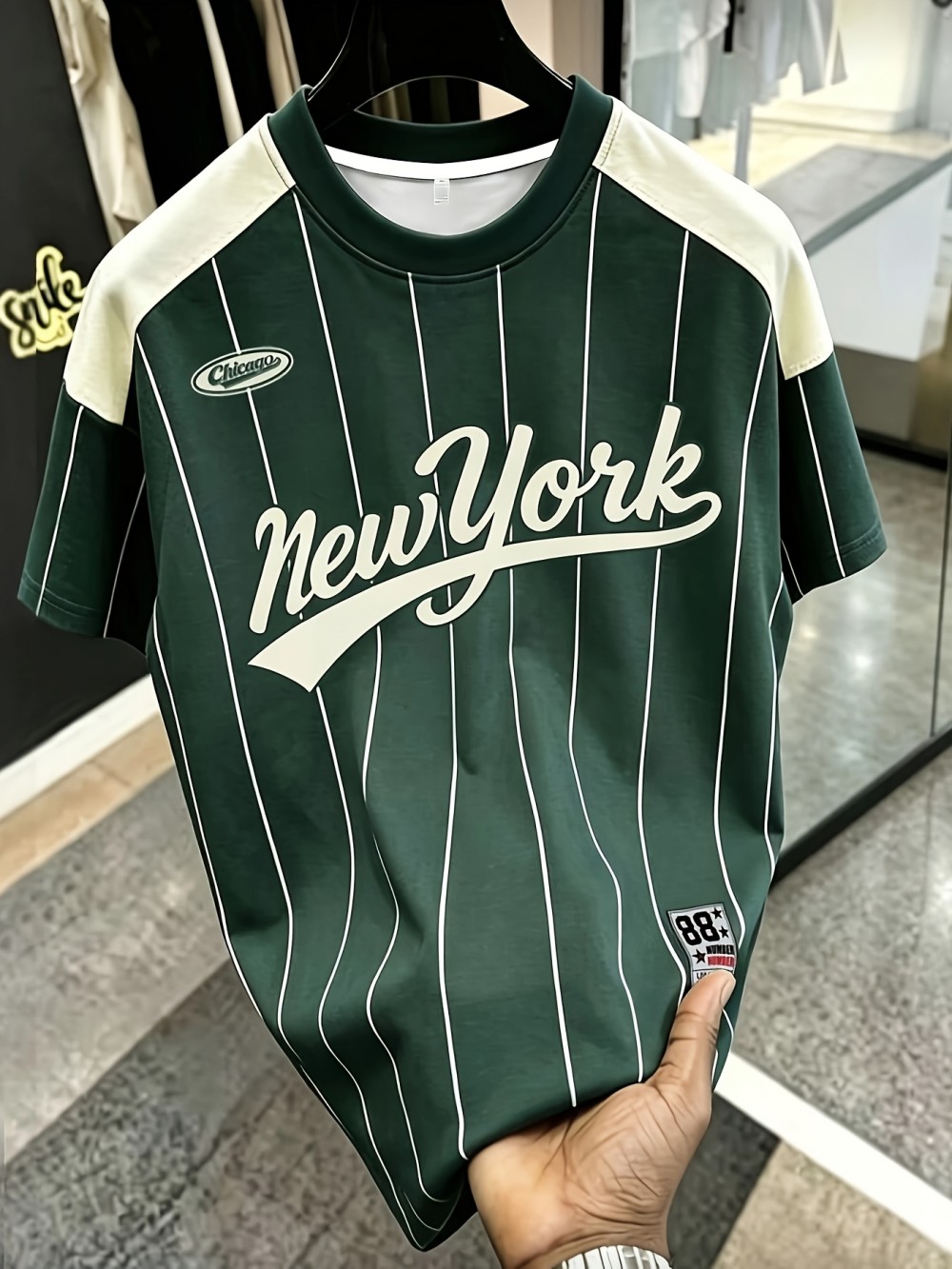 Kaos oblong lengan pendek deng - Men'S Fashion New York ulasan dan harga