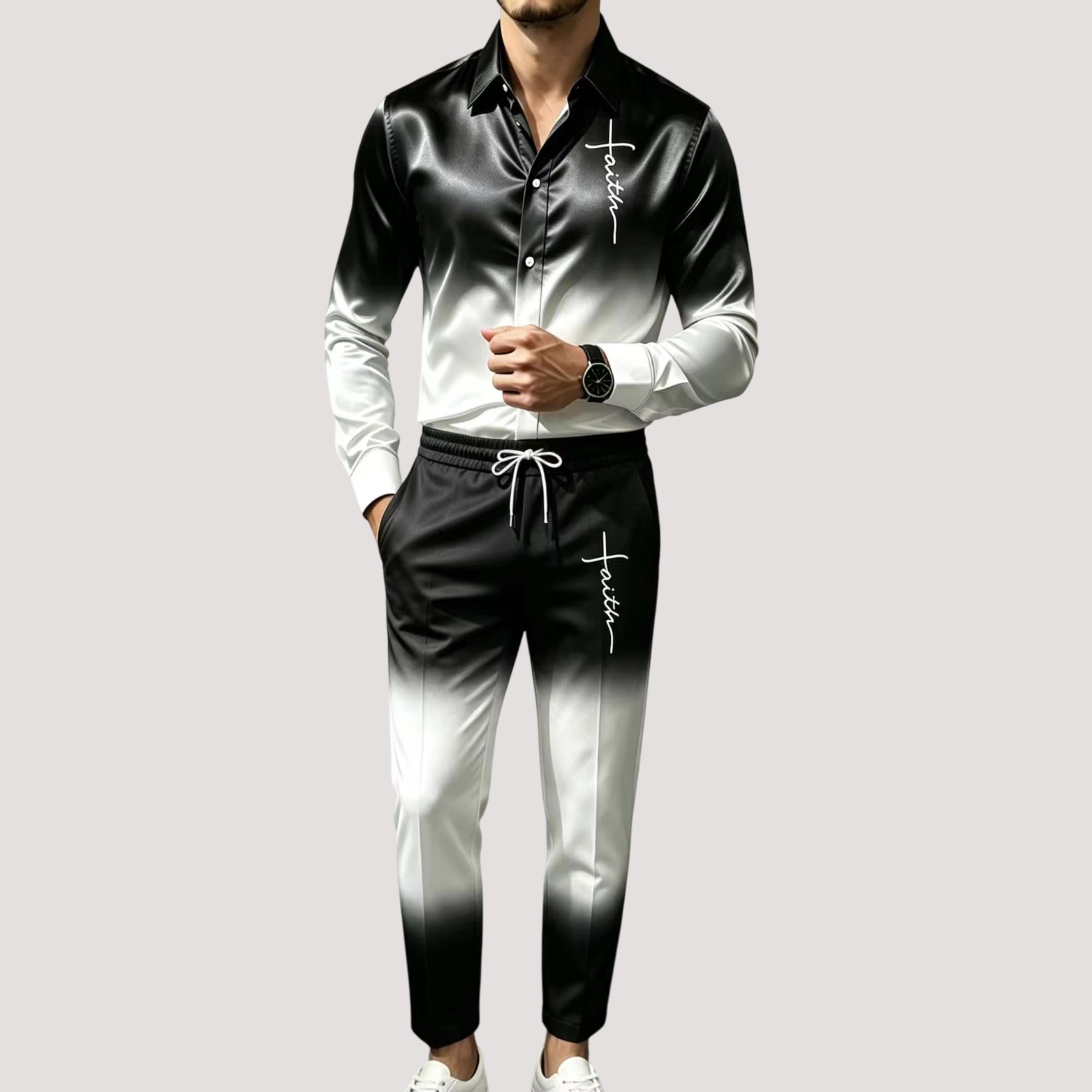 Setelan Olahraga Pria Bahan Sa - Mens Fashion Clothes ulasan dan harga