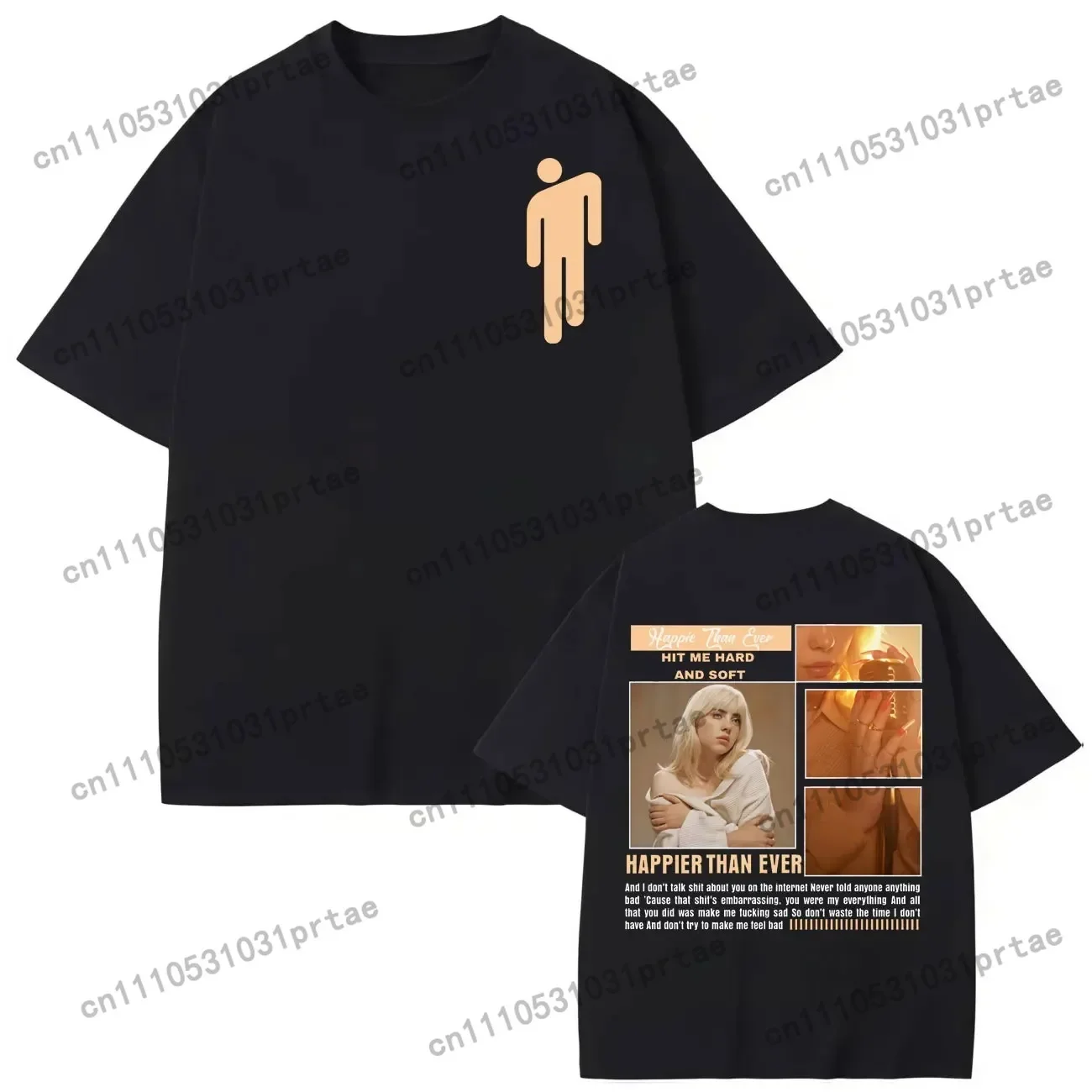 Billie Eilish Hit Me Hard and  - Poster Men Fashion ulasan dan harga