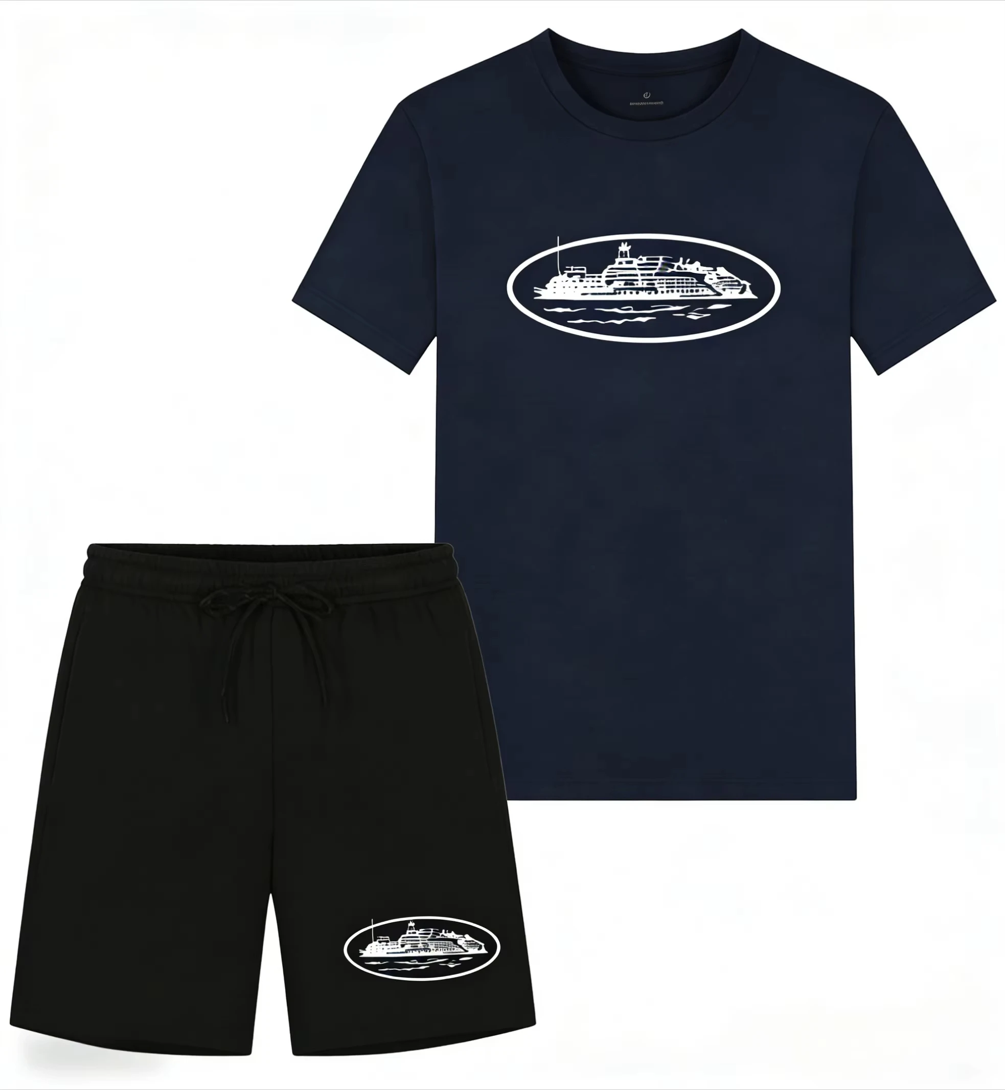 Kaos dan Celana Pendek Motif P - Men'S Fashion Videos ulasan dan harga