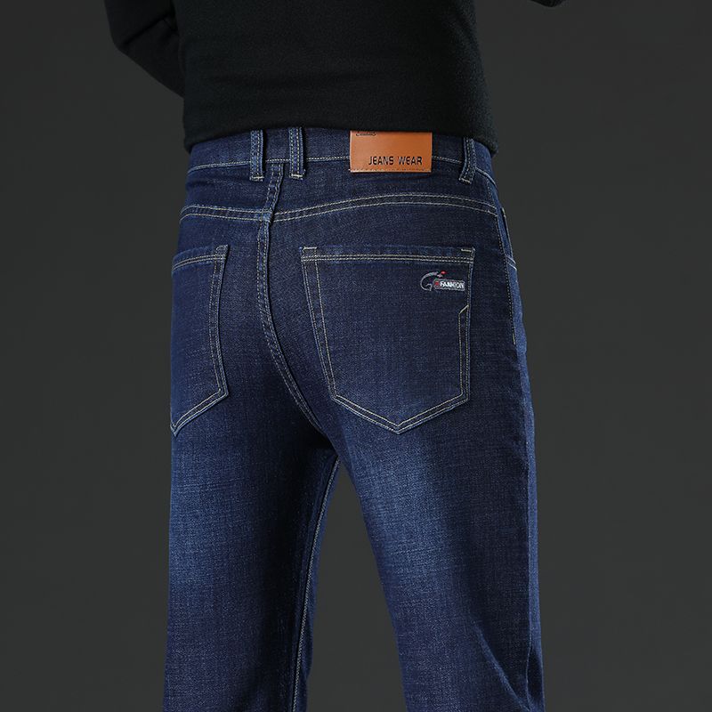 Celana Jeans Biru Hitam Abu-ab - Men'S Fashion Grey Jeans ulasan dan harga