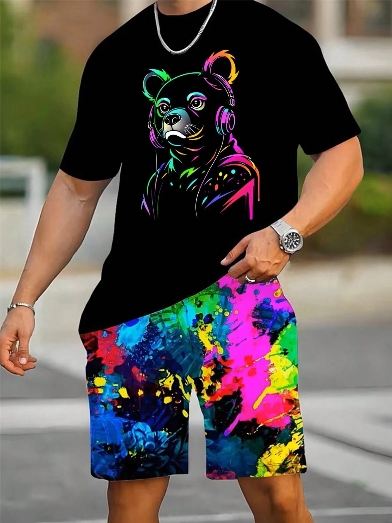 Setelan Kaos Pendek dan Celana - Men'S Fashion Videos ulasan dan harga