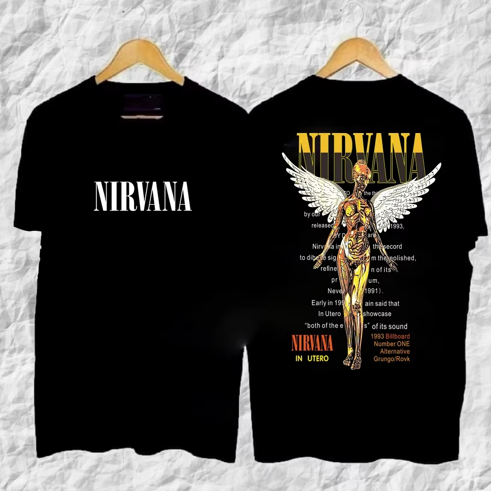 Kaos Katun Cetak Grafis Poster - Poster Men Fashion ulasan dan harga
