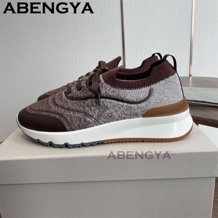 Sepatu Pantofel Rajutan Multiw - Mens Fashion Trainers ulasan dan harga